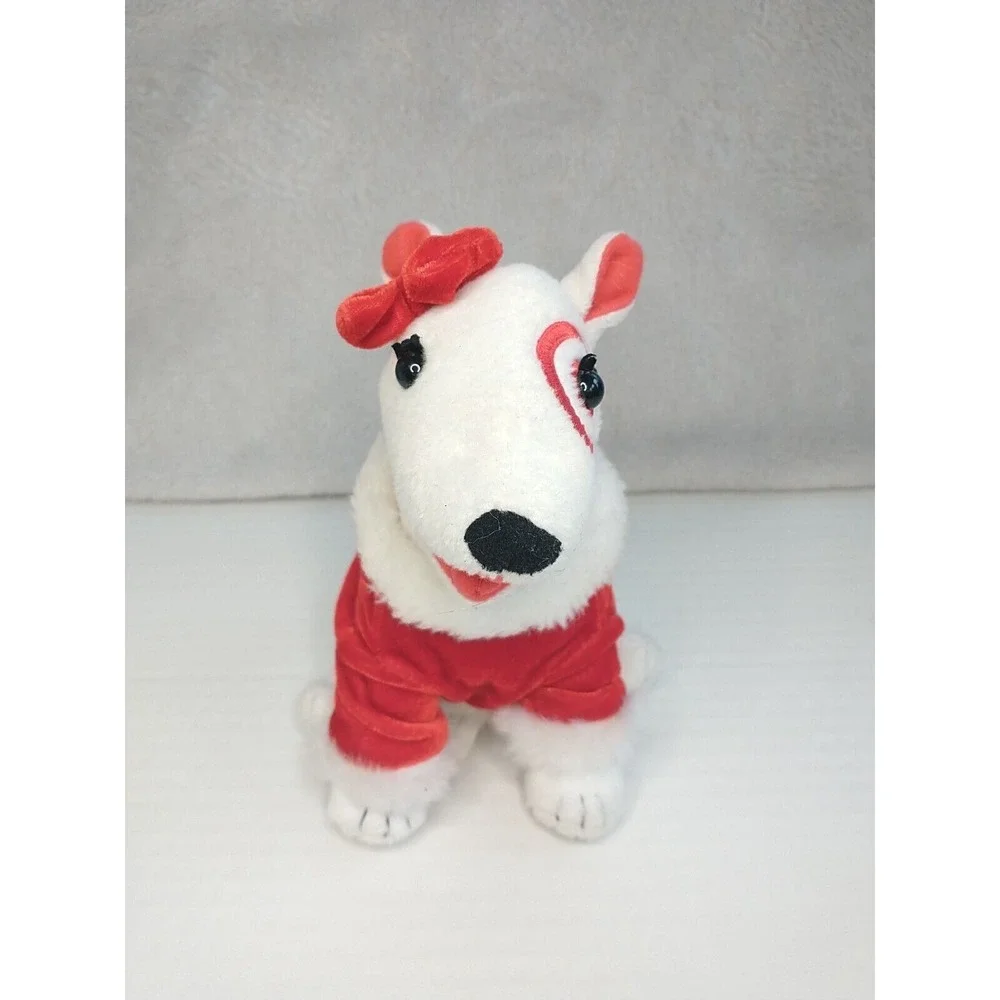 Target Bullseye Mrs Santa Claus‎ Christmas 2005 RARE! Bow Red